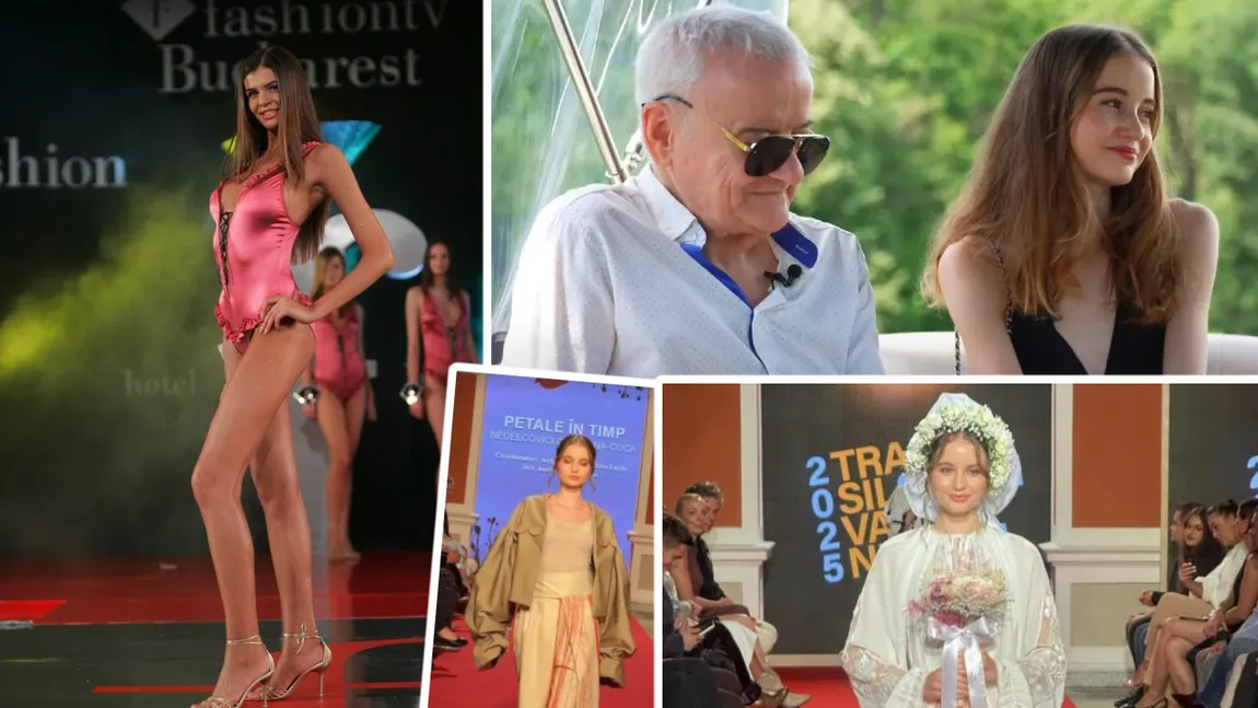 Marea durere a lui Irinel Columbeanu, după ce fiica lui a defilat pe podium: „Vrea s-o vadă medic, nu fotomodel, ca mama ei”