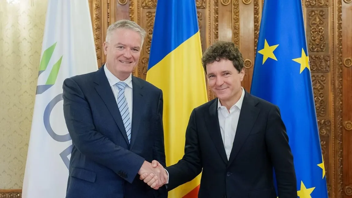 Nicușor Dan, după discuții cu secretarul general al OCDE: ”Procesul de aderare progresează foarte bine”. Când ar urma să atingă România acest scop