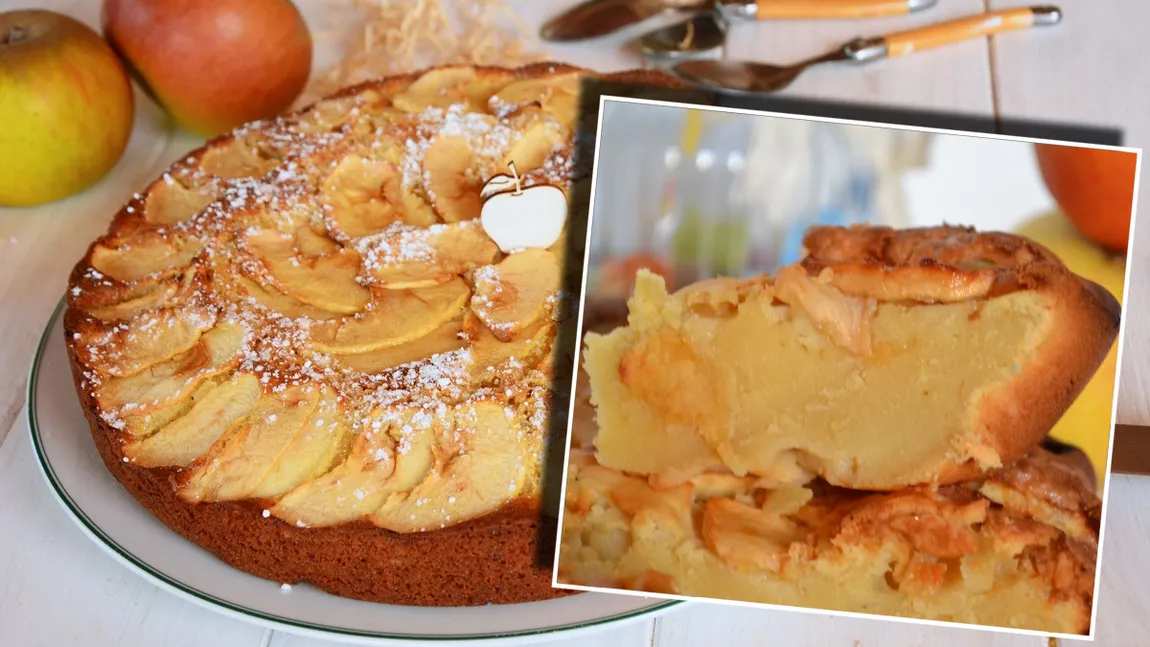 Prăjitură cu mere rapidă, desertul care îi dă toamnei un farmec aparte. Merele caramelizate, secretul unui desert de care te vei îndrăgosti de la prima îmbucătură