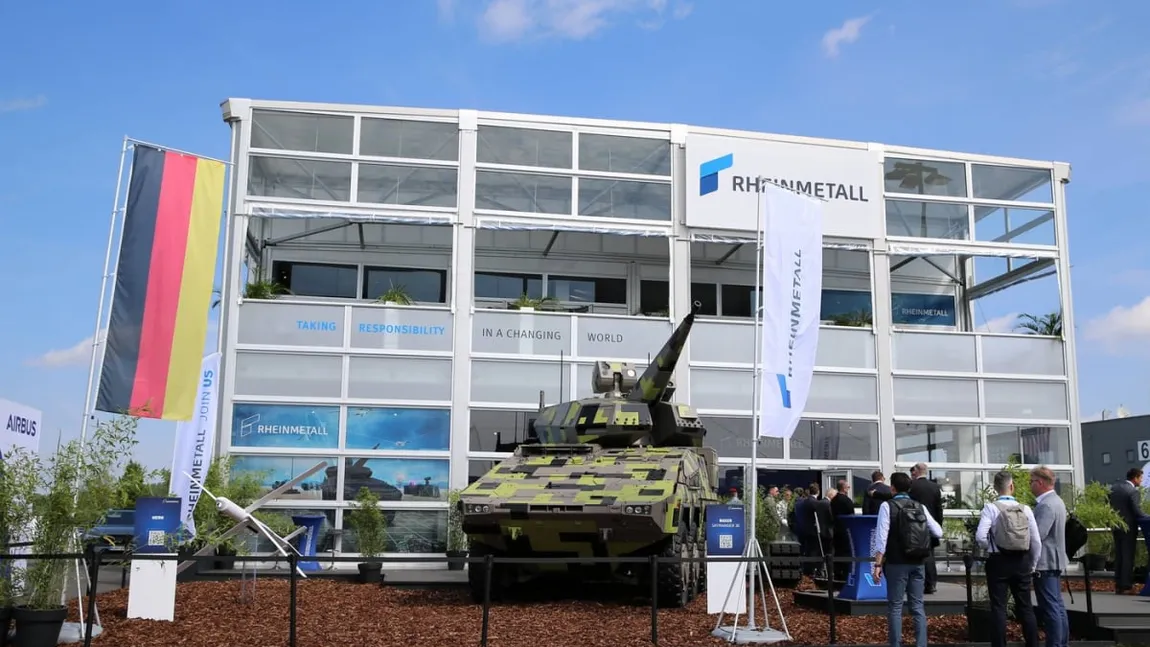Cea mai mare fabrică de muniţie din Europa, construită în doar 14 luni, este considerată un miracol. Gigantul german investeşte într-o fabrică şi în România