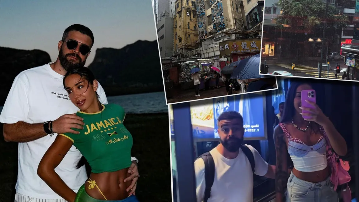 Ștefania și Speak, prinși de taifun în Hong Kong! Motivul pentru care nu au vrut să se adăpostească