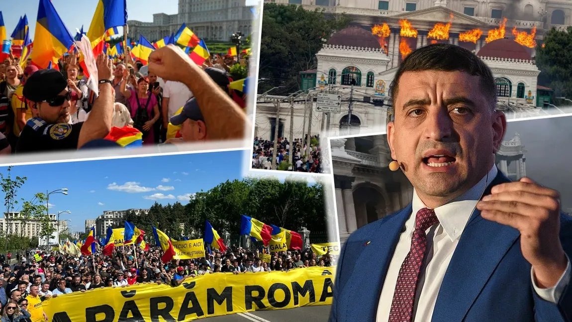 George Simion își upgradează amenințările. De la ”jupuiţi în piaţa publică” trece la ”revoltă în stil Nepal”. ”Nu garantez că vor fi iertați de români”