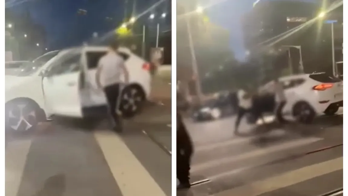 Șofer imigrant din Burundi, agresat în traficul din Capitală. Bărbatul a fost salvat de doi polițiști aflați în timpul liber