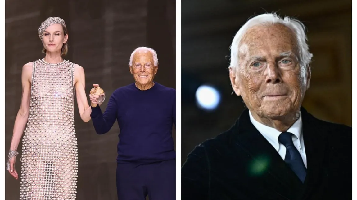 Care a fost ultima dorință a lui Giorgio Armani. Pe ce a cheltuit 12 milioane de euro înainte să moară