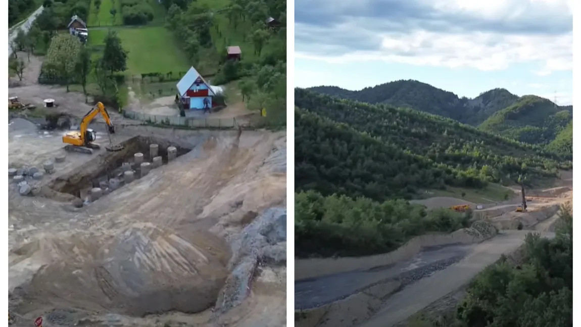 Din ce cauză nu înaintează lucrările la Autostrada Sibiu-Pitești. Problema neprevăzută care îi ține pe loc pe constructori