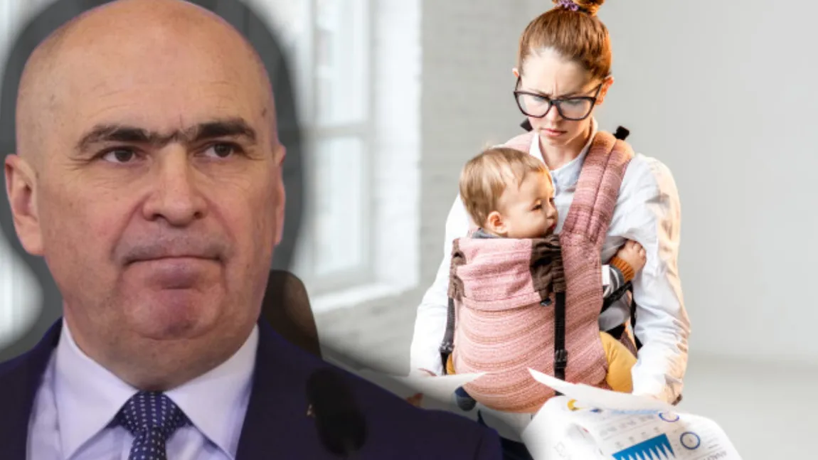 Indemnizațiile pentru creșterea copilului scad cu până la 850 de lei. Părinții, furioși pe Bolojan: 