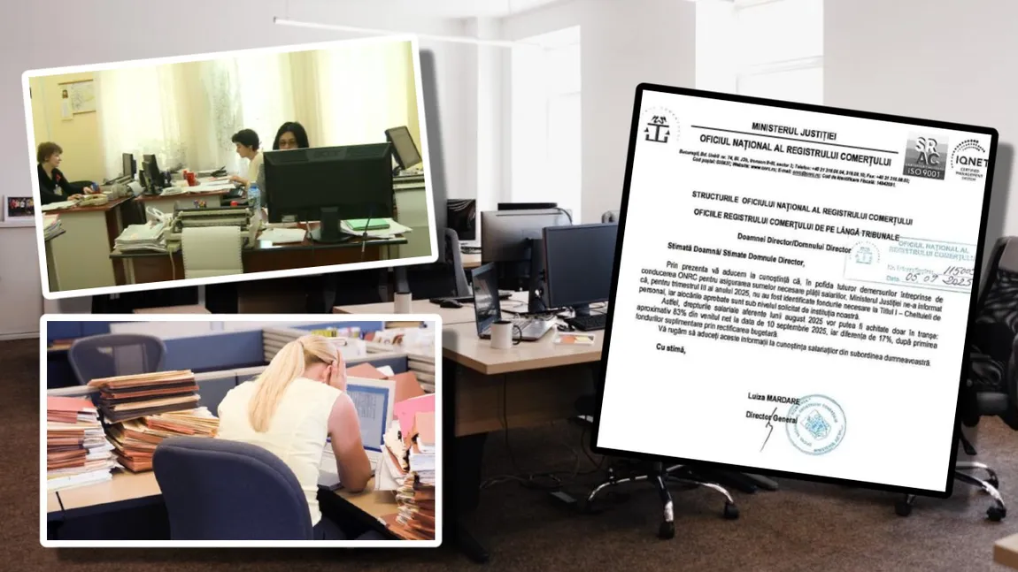 Preambul la criza bugetară. Salarii întârziate pe luna august, mulţi bugetari primesc leafa în rate DOCUMENT