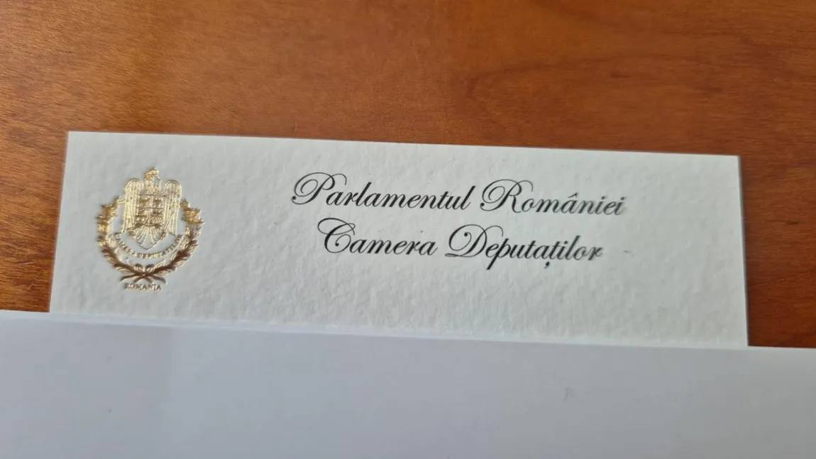 Cum fură parlamentarii până și la cărțile de vizită: „310 de lei pentru o sută de bucăți, se decontează pe protocol. Pe piața liberă, prețurile sunt între 50 și 100 de lei”