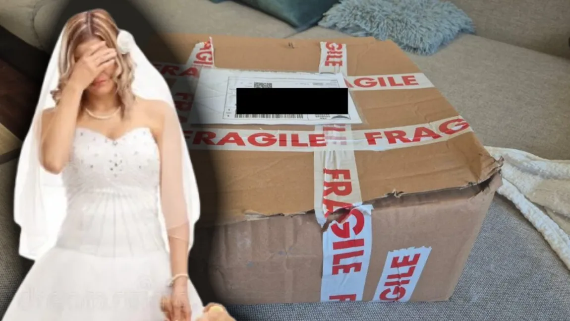 FanCurier, la un pas să strice nunta unui cuplu din Iași! În ce condiții au primit viitori miri un colet important