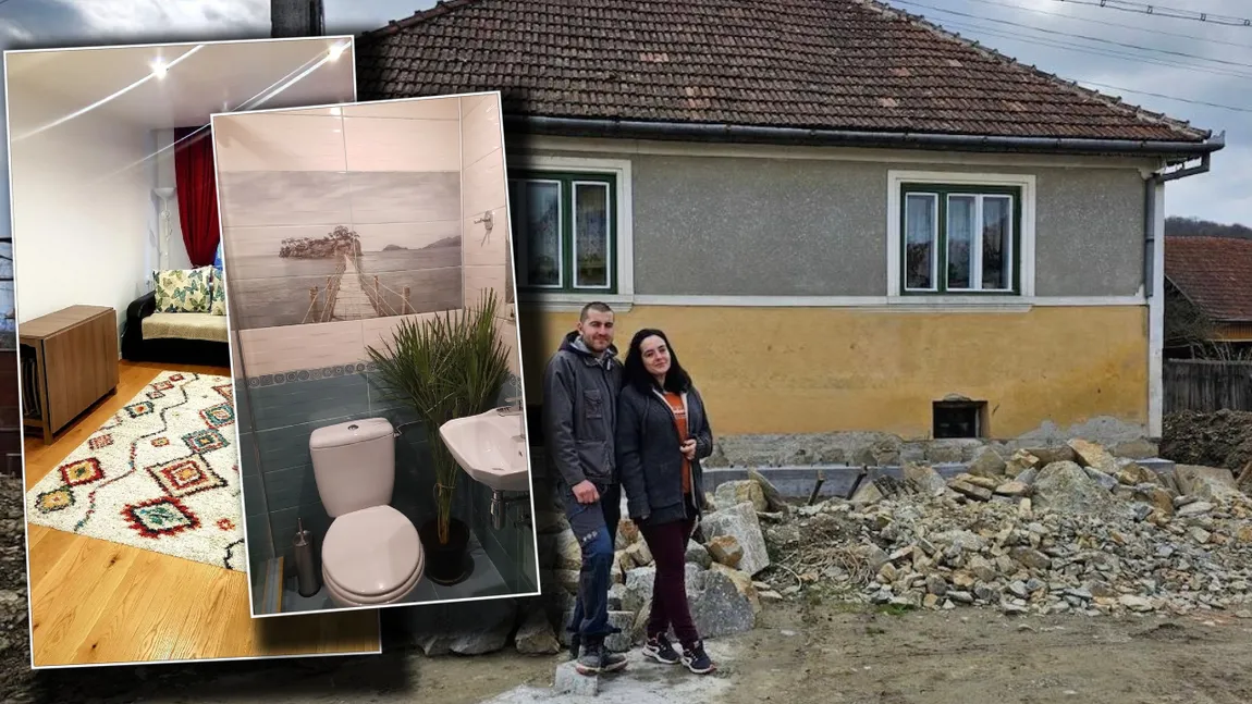 Cum arată viața unui cuplu care a renunțat la Capitală pentru o casă într-un sat din Transilvania: 