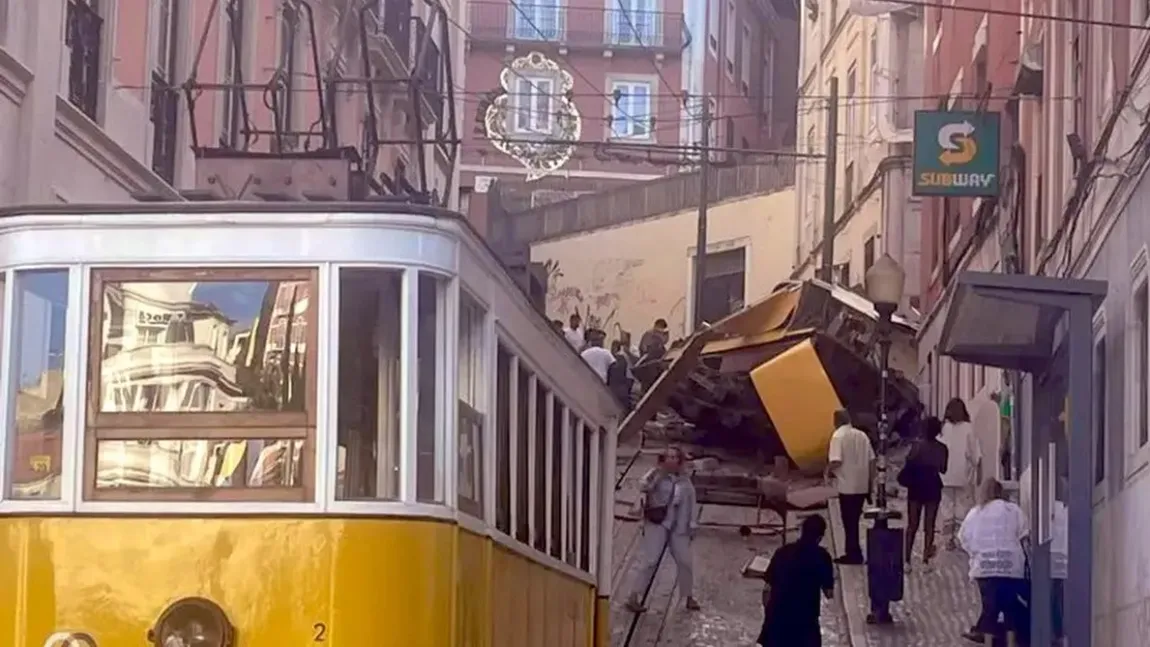 VIDEO Zi de doliu național în Portugalia, după catastrofa funicularului din Lisabona. Printre victime, și străini. Mesajul ministrului român de Externe
