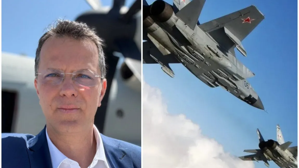 Ionuţ Moşteanu reacționează după ce 3 avioane rusești au încălcat spaţiul aerian al Estoniei: 
