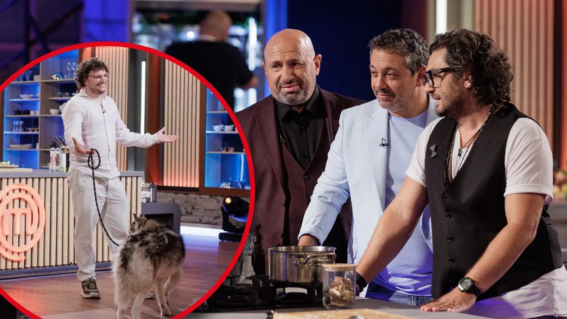 Masterchef 15 septembrie 2025. Moment inedit, un câine dă verdictul înaintea celor trei chefi. Ce preparat a degustat