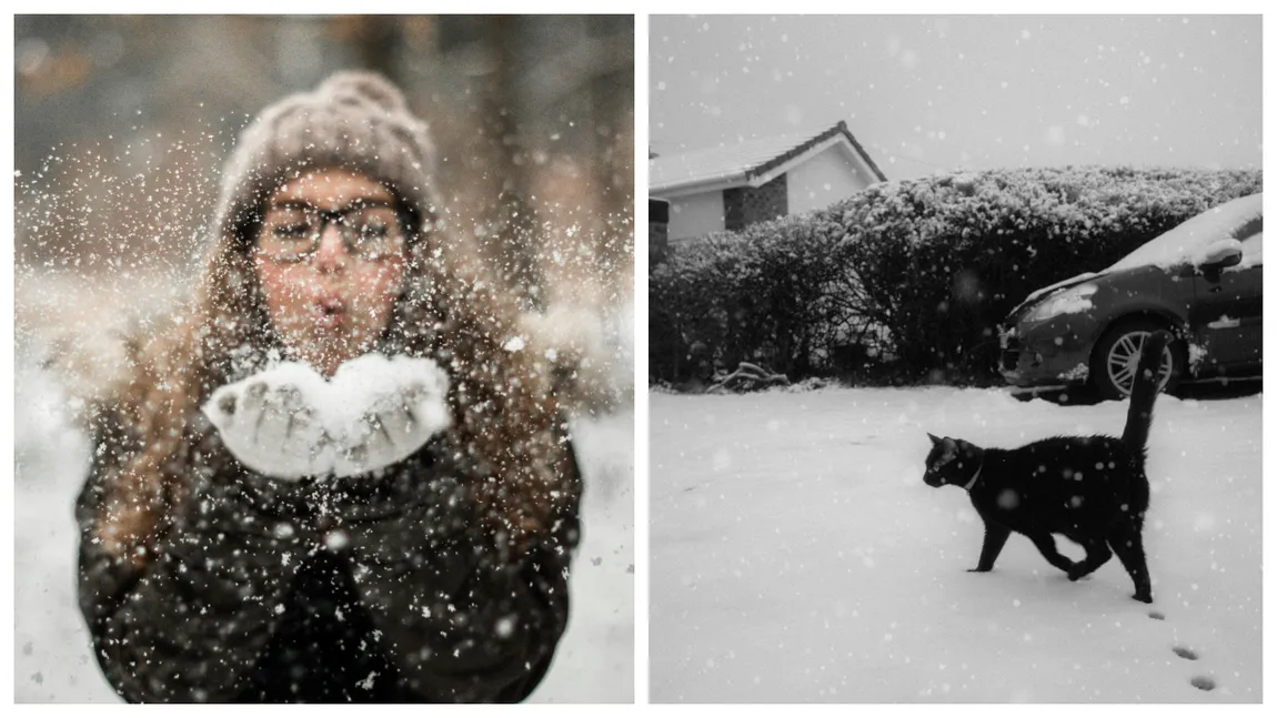 Prima ninsoare de anul acesta din România, mai devreme decât ne așteptam! Meteorologii au actualizat prognoza după analizarea vortexului polar