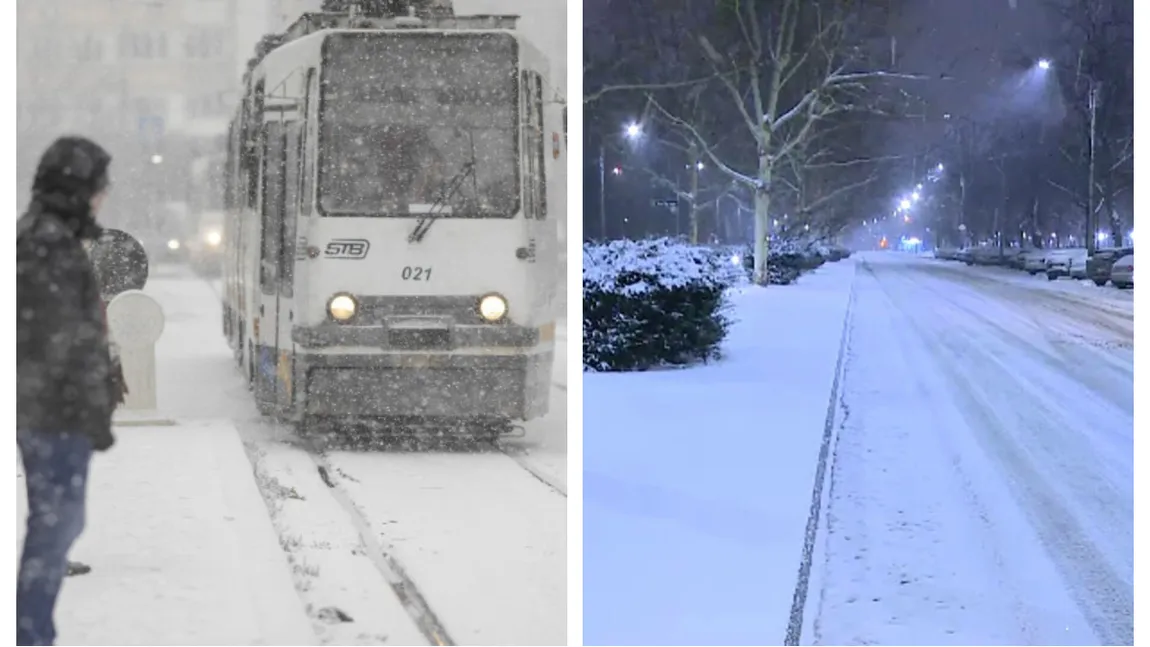 Vin ninsorile și în București. Meteorologii Accuweather au actualizat prognoza meteo. Data exactă când va ninge în Capitală