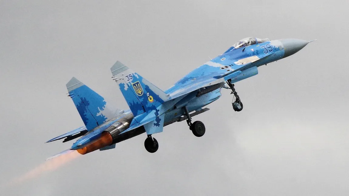 Un avion Su-27 al forțelor ucrainene s-a prăbușit într-o misiune de luptă în Zaporojie. Pilotul și-a pierdut viața în urma incidentului