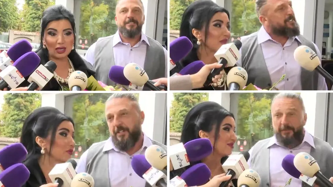 EXCLUSIV Adriana Bahmuțeanu s-a măritat azi a șasea oară. Vedeta a ales o rochie neagră pentru eveniment: ”Am avut emoții, deși m-am ținut bățoasă. Am luat numele soțului”