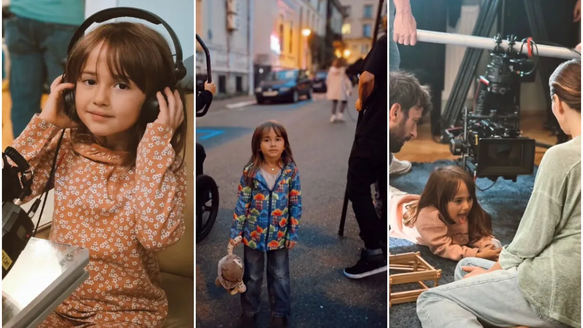Lia, fiica Danei Rogoz, și-a făcut debutul în film la doar 5 ani: 