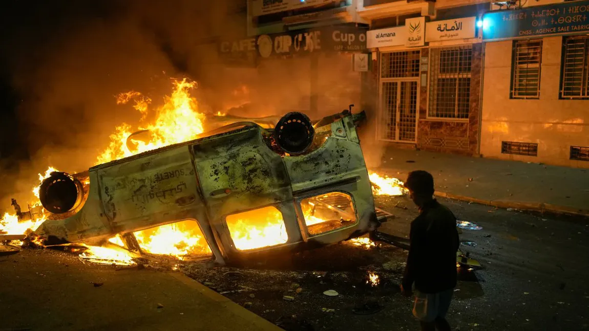 Proteste ale Gen Z în Maroc, pe modelul revoluției din Nepal. VIDEO şocant