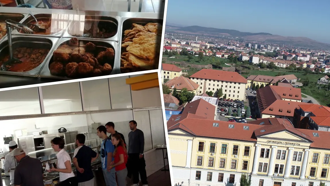 Universitățile din România, solidare cu studenții după tăierea burselor! Mâncarea la cantină costă la fel sau chiar mai puțin decât anul trecut. Cât a plătit un student din Alba Iulia pentru o porție de cartofi cu șnițel