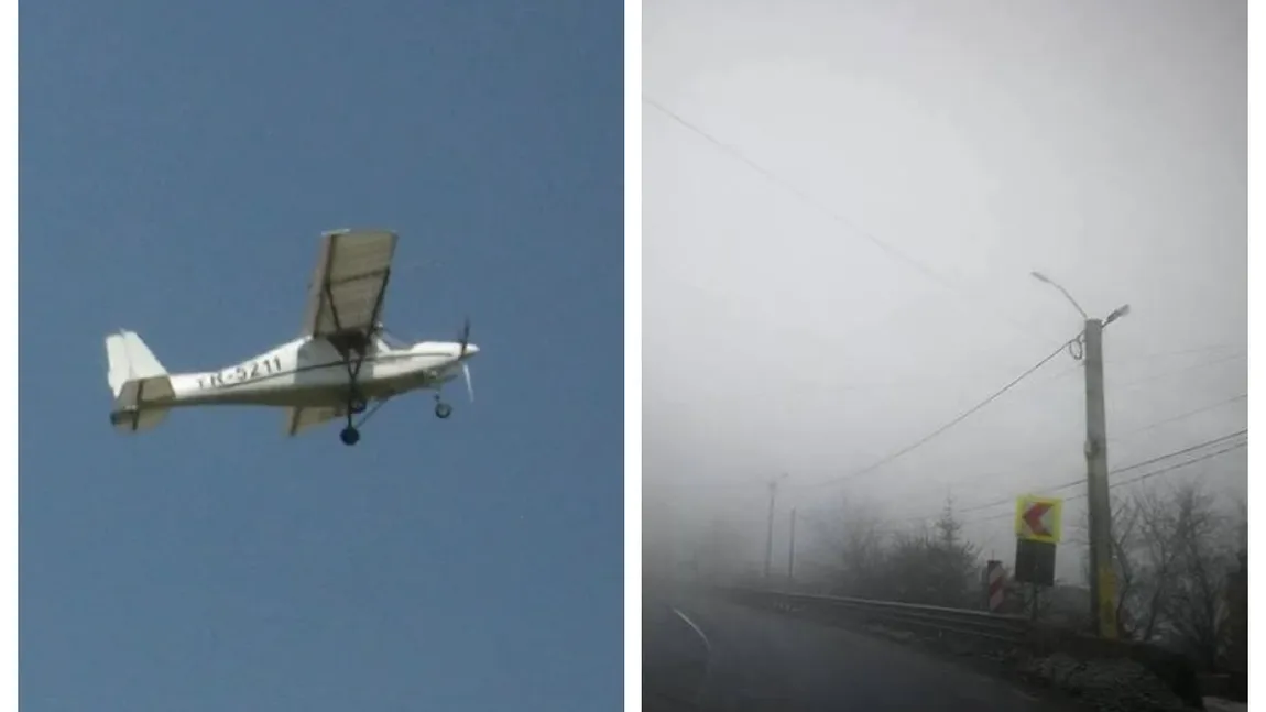 Alertă la 112. Un avion ultrauşor s-a prăbuşit în Vaslui după ce a ratat aterizarea din cauza ceţii. UPDATE: Pilotul a murit