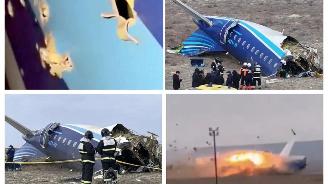Rachetele Rusiei au doborât un avion cu 38 de pasageri. Vladimir Putin recunoaşte oficial catastrofa aviatică