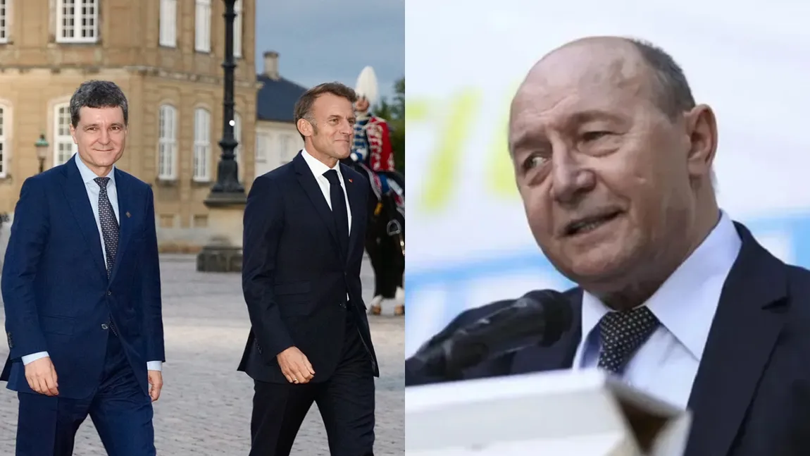 EXCLUSIV Traian Băsescu explică apropierea dintre Emmanuel Macron și Nicușor Dan: „Eu cred că este cu tâlc această plimbare continuă a președintelui francez cu președintele român”