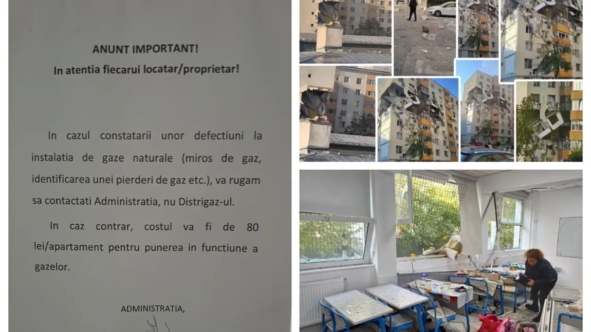 Anunţul devenit viral după explozia blocul din Rahova: 