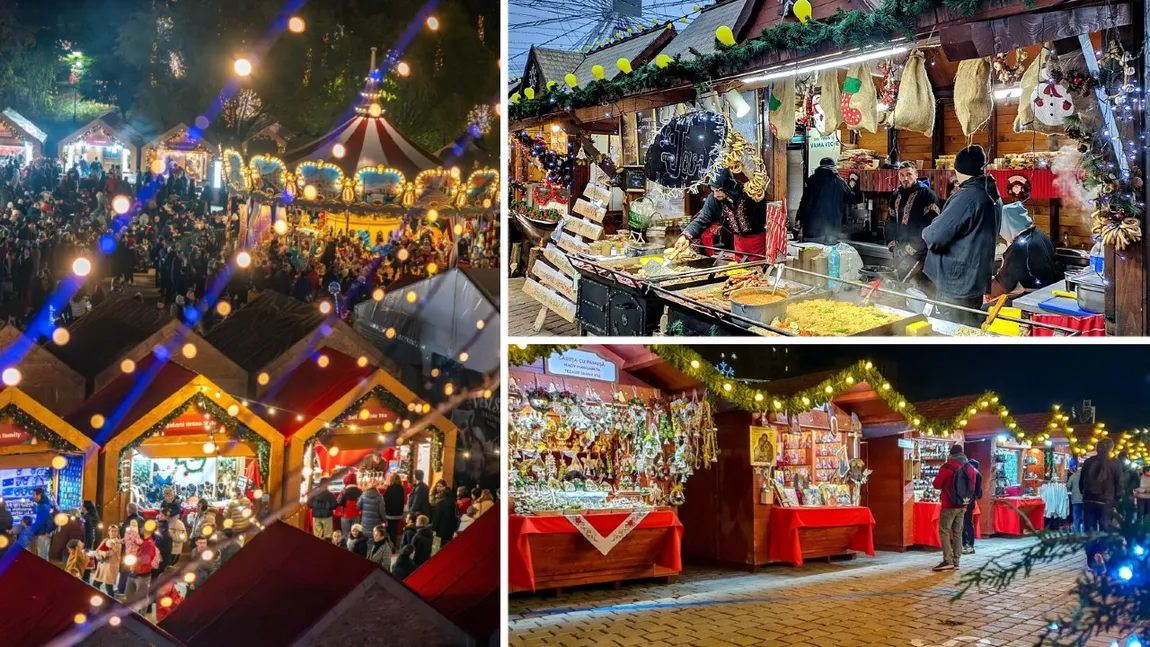 Târg de Crăciun București 2025. Cât costă să închiriezi o căsuță pentru a vinde pomana porcului și fasole cu ciolan