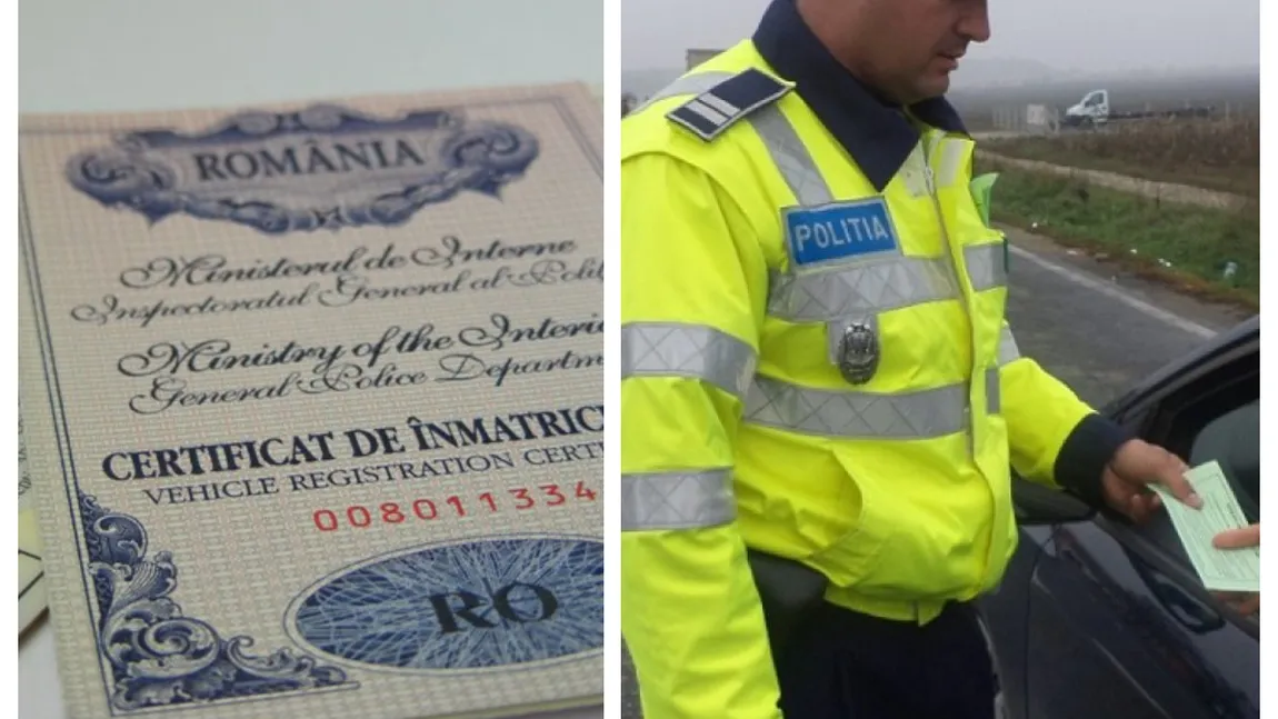 Ce trebuie să faci ca să-ți recuperezi certificatul de înmatriculare reținut în trafic. La câte instituții trebuie să mergi