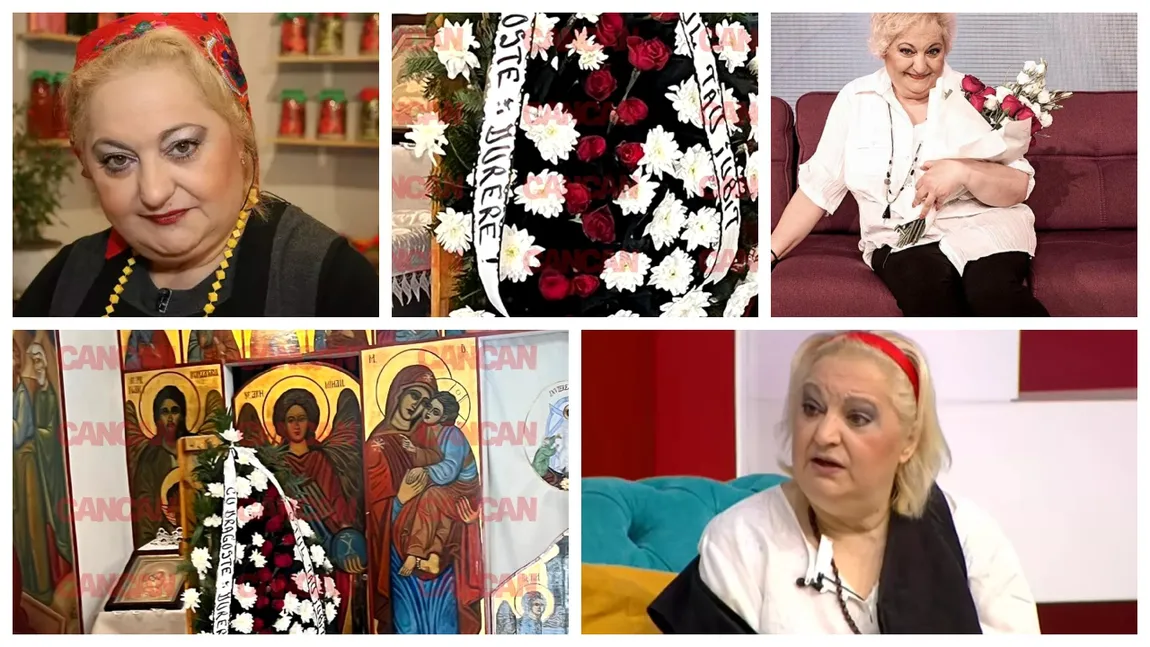 Sicriul actriței Marinela Chelaru, depus la capelă. „A fost o bucurie de om pe care viata l-a ținut ca într-un meci de box. Până la final”