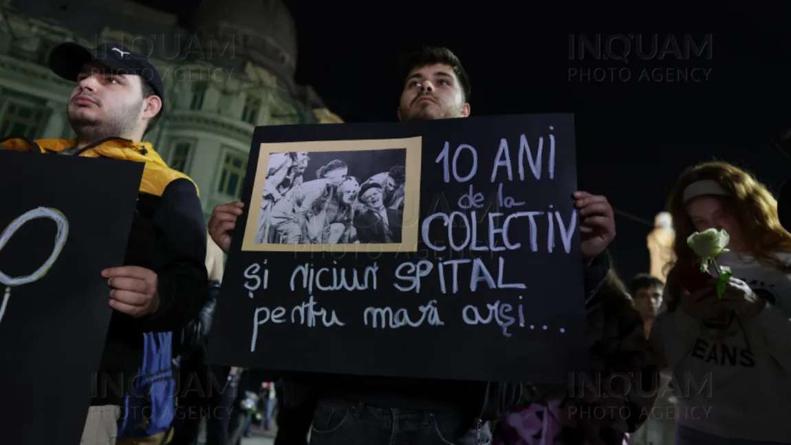 VIDEO Organizatorul marșului ”Colectiv”, amendat de jandarmi cu 3.000 de lei! Jandarmeria Română i-a cerut scuze apoi: 