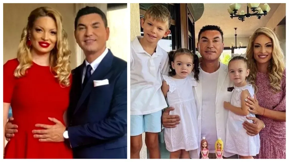 Cum îşi cresc Valentina Pelinel şi Cristi Borcea cei trei copii. 