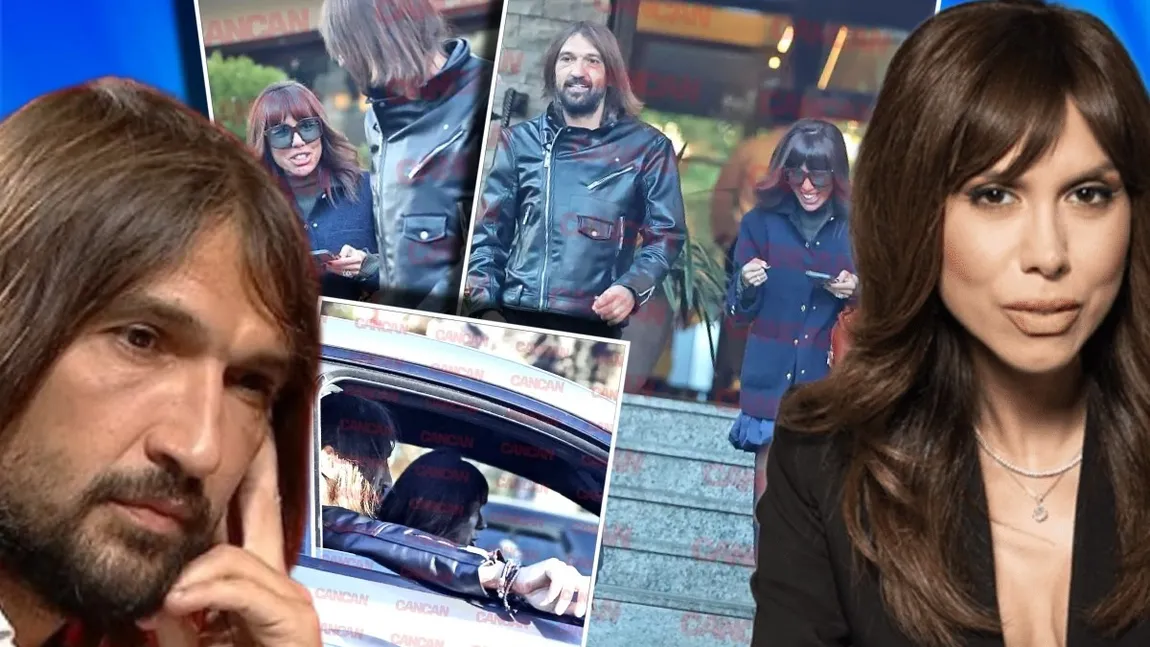 Un nou cuplu în showbiz? Denise Rifai și Dan Alexa, fotografiați în ipostaze apropiate. Zâmbetul prezentatoarei spune multe