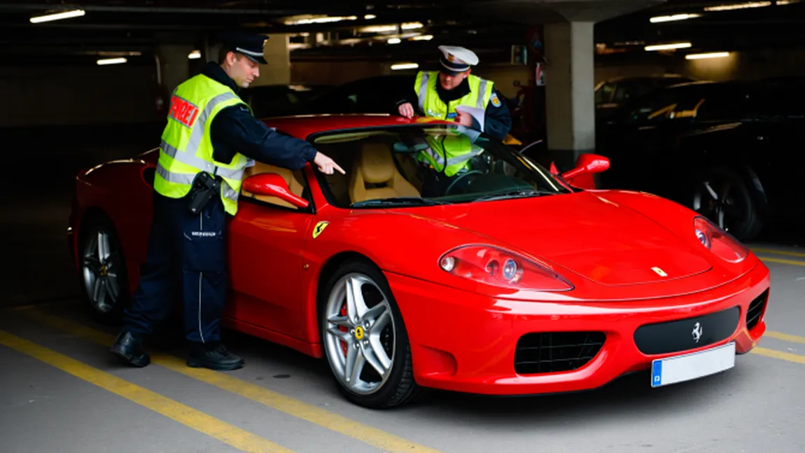 Un român din Germania a rămas fără Ferrari-ul de 200.000 de euro, după ce a fost anchetat pentru evaziune fiscală