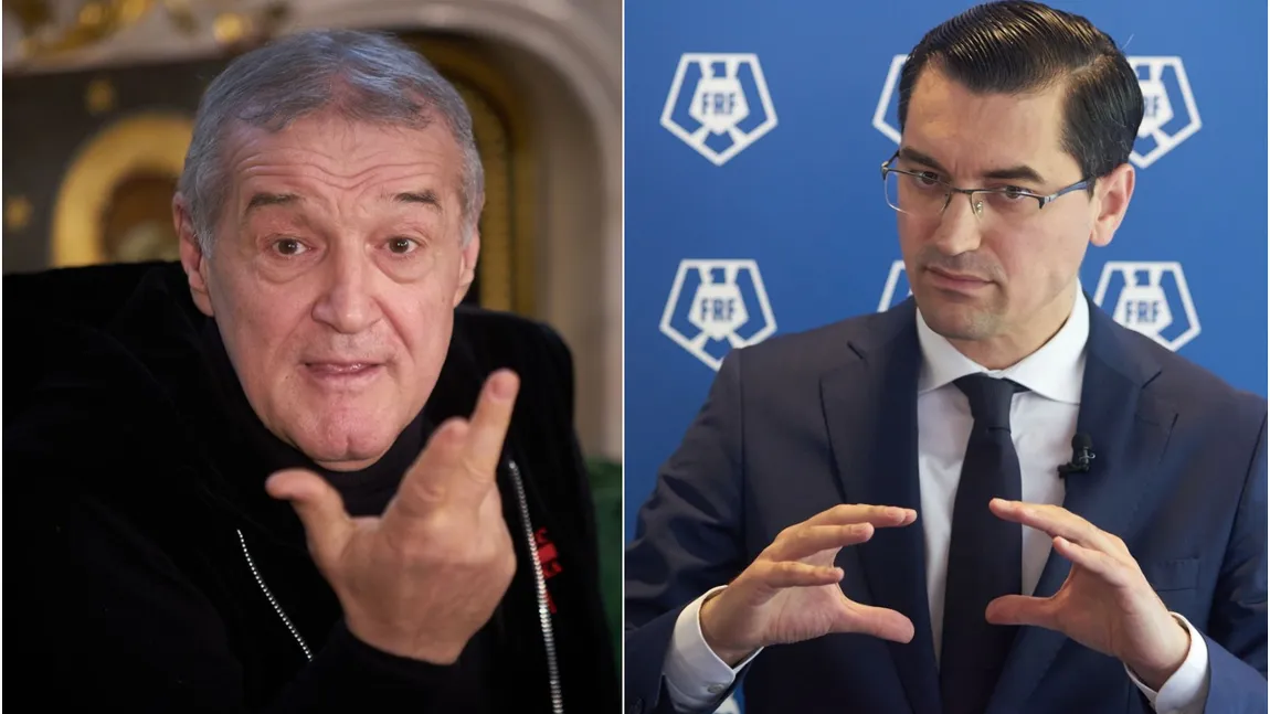 Gigi Becali a şters pe jos cu Răzvan Burleanu. 