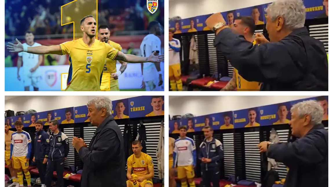 VIDEO Imagini fabuloase cu Mircea Lucescu în vestiarul naţionalei. Ce mesaj le-a transmis selecţionerul