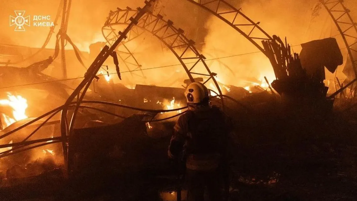 Război în Ucraina. Au sunat sirenele de război, Rusia a bombardat masiv Kievul