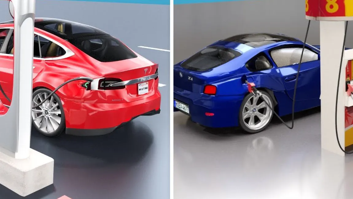Maşină electrică sau pe benzină sau motorină? Avantaje şi dezavantaje, care sunt costurile