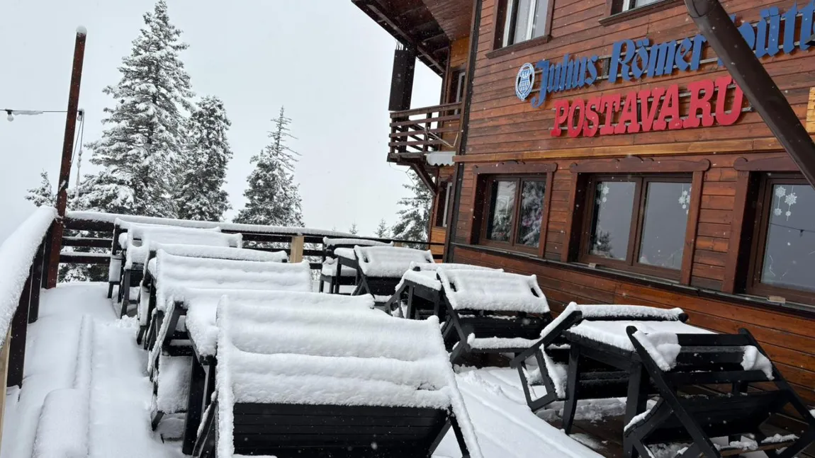 Ninge la Cabana Postăvarul! Peisaj de vis în Brașov