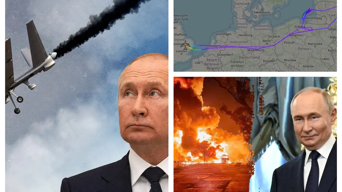 Un puternic general rus acuză: Ucraina și serviciile secrete din Occident au lansat dronele asupra României / Tensiunile dintre NATO și Rusia escaladează, un avion american de spionaj surprins în Kaliningrad