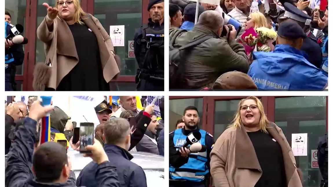 Diana Şoşoacă a făcut show la Parchet: 