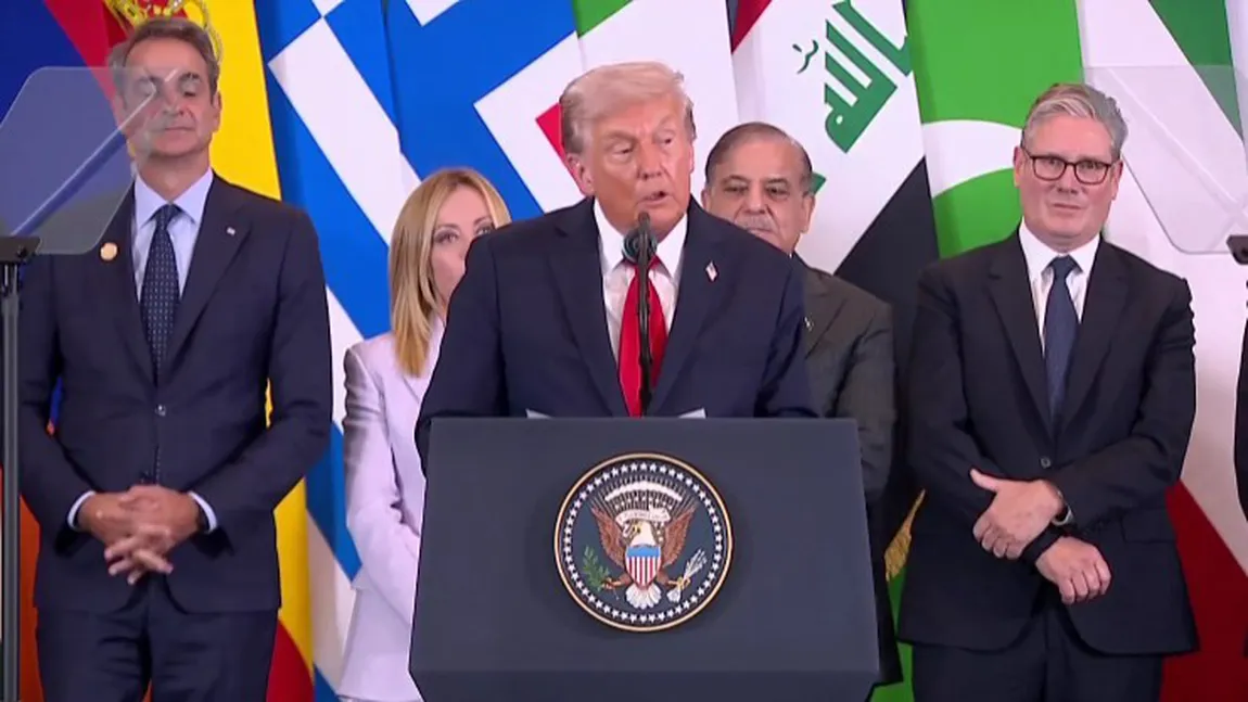 Donald Trump, după ce a semnat acordul de pace din Egipt: „A durat 3.000 de ani, se va evita Al Treilea Război Mondial