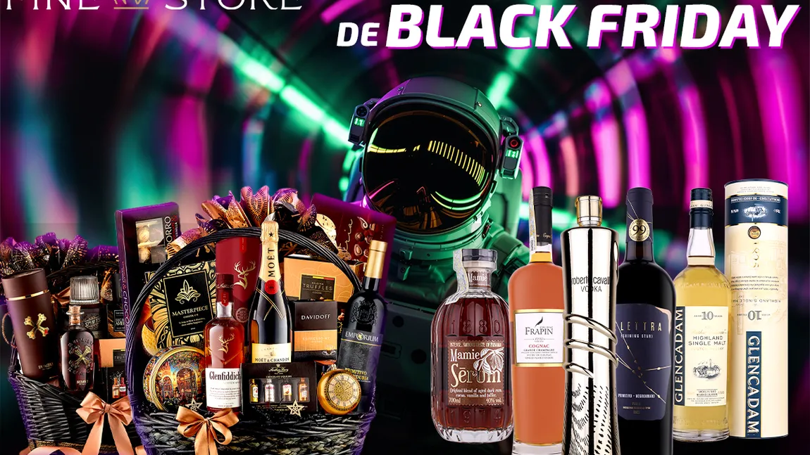 Darurile perfecte de sărbători te așteaptă la FineStore! Alege și tu coșuri cadou de bun gust!