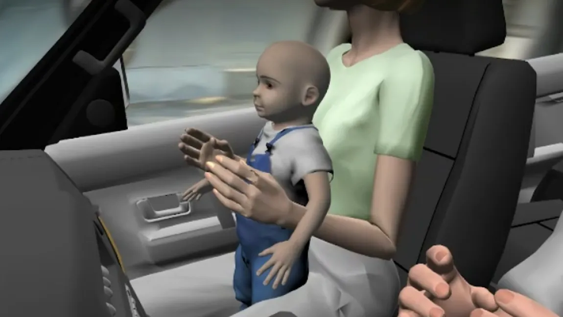 Amenzi usturătoare pentru cei care țin copilul în brațe, în mașină. Codul Rutier impune reguli stricte