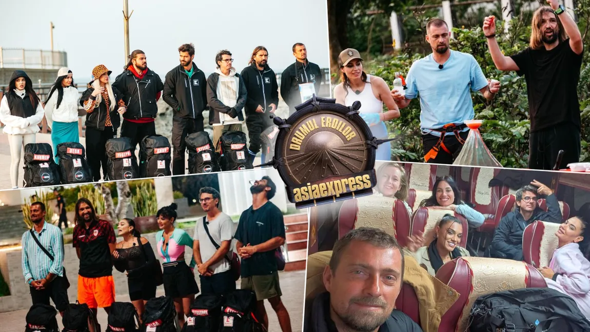 Cele trei echipe calificate în finala emisiunii Asia Express! Surprizele de care au avut parte concurenții