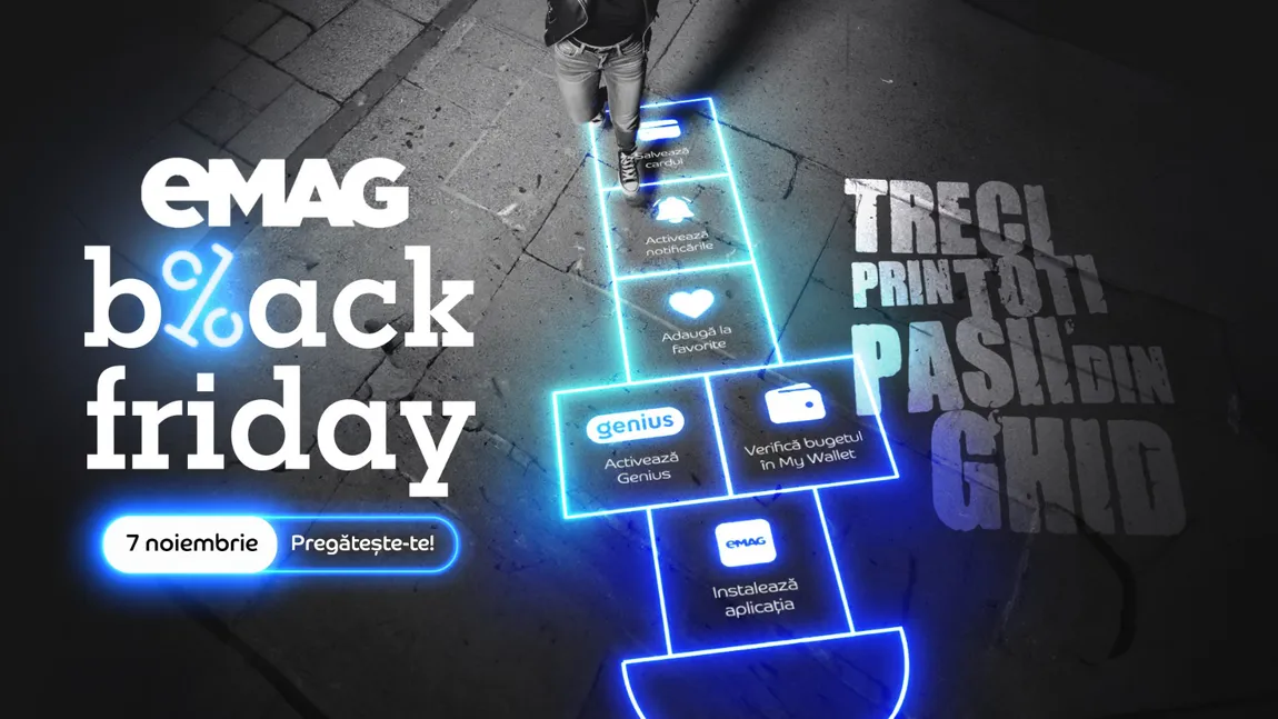 Black Friday eMAG 2025. Este nebunie, deja 1.000 de clienţi pe oră umplu coşul virtual. Oferta care a a dat peste cap aşteptările!
