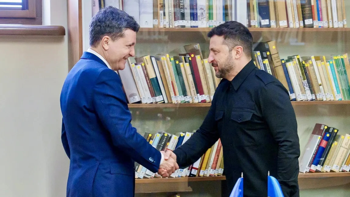 Nicuşor Dan şi Zelenski au discutat telefonic despre un parteneriat strategic între România şi Ucraina: 