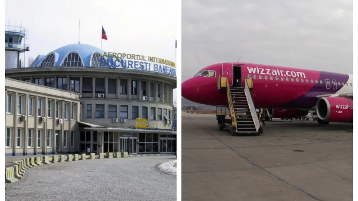 Panică pe aeroportul Băneasa din Capitală. Pasagerii unui avion care venea din Barcelona, evacuați de urgență după aterizare