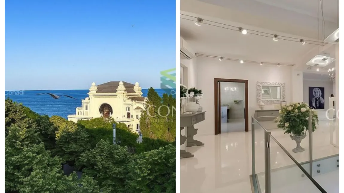 Cum arată apartamentul din Constanța pe care proprietarul vrea să-l vândă cu peste un milion de euro. Are vedere la mare și la port